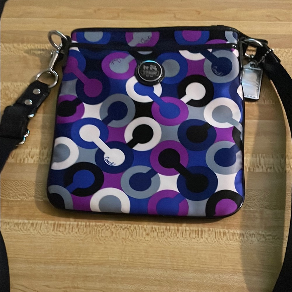 Coach Multicolor Circle Pattern Bag - image 1